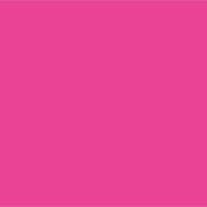 A solid, bright pink square with no patterns, text, or other visible elements.
